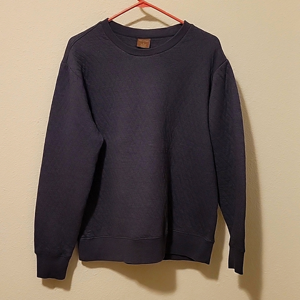 Men's quilted pullover